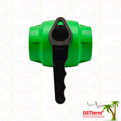 Zawór kulowy PPR z uchwytem falistym i mosiężną kulą do instalacji wodociągowych 20-63MM Konfigurowalny