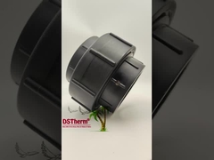 Czarny plastikowy łącznik PPR do systemu rur, konfigurowalna trwałość, odporność chemiczna