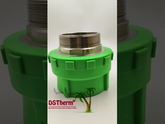 PPR Mężczyzna Węzłowy sprzęgło Plastikowe PPR Rurowe łączniki 75 * 2 1/2 