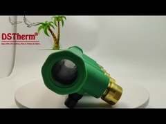 Mosiężne rozdzielacze PPR niebieskie 5-drogowe, niestandardowy kolor i logo, 20mm