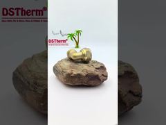 Złączki mosiężne z gwintem męskim Pex. Kolor mosiężny Dostosowane logo Złączki śrubowe Średnia waga