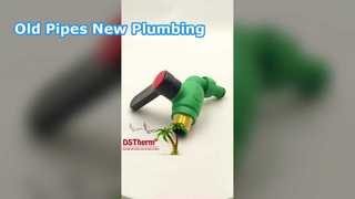 Zawór Bibcock PPR łączy starą instalację hydrauliczną z nową