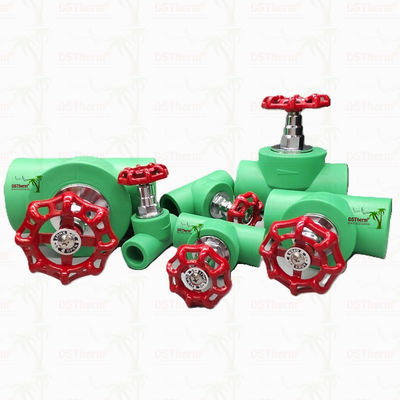 PPR Stop Valve and PPR Globe Valve with Cryogenic Treatment Pass Seat Test Adjust Flow (Wynik badań z siedzibą, regulacja przepływu)