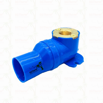 PEX Fittings Niebieski PEX Łokieć odporny na korozję Elastyczna instalacja Kolor dostosowany