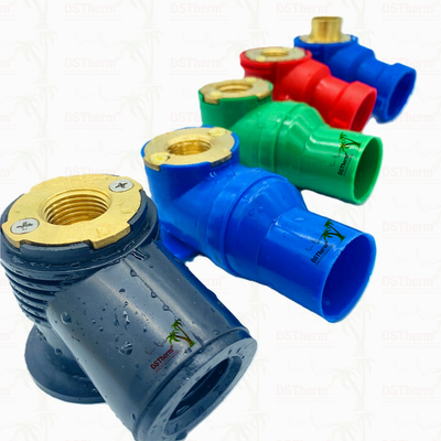 PEX Fittings PEX Kobieta Węzłowy Łokieć Odporny na korozję Elastyczna instalacja Kolor dostosowany
