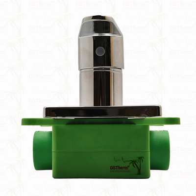 PPR Chromowany 3-Drogowy Zawór Mieszający do Prysznica 20mm 25mm
