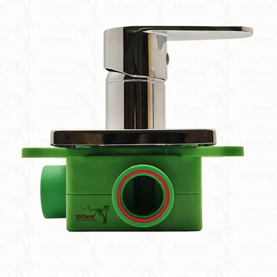 PPR Chromowany 3-Drogowy Zawór Mieszający do Prysznica 20mm 25mm