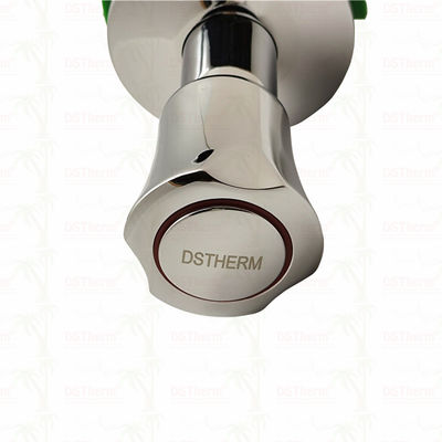 PN25 PPR Stop Valve 20-40mm Chromowany z uchwytem antypoślizgowym