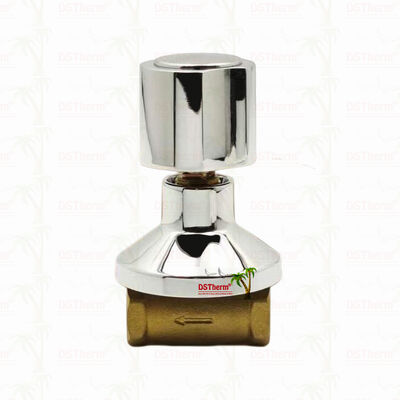 Mosiężny zawór odcinający chromowany zawór kulowy w stylu południowoamerykańskim B 1/2"-1"