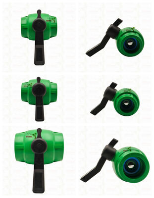 PPR Full Bore Fast Flow Ball Valve z miedzianym wkładem do rur PPR 20-63MM Dostosowywalny