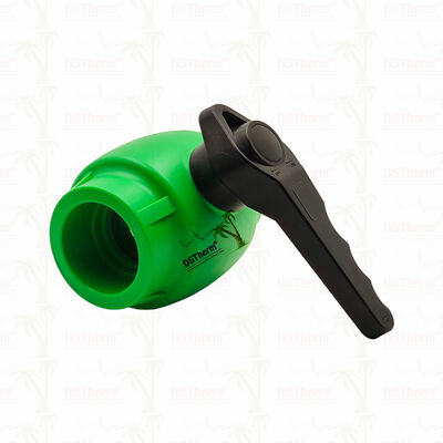 Zawór kulowy PPR z uchwytem falistym i mosiężną kulą do instalacji wodociągowych 20-63MM Konfigurowalny