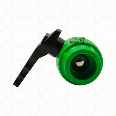 Zawór kulowy PPR z uchwytem falistym i mosiężną kulą do instalacji wodociągowych 20-63MM Konfigurowalny