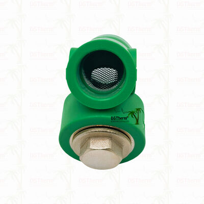 PPR Strainer Valve PN25 Kompaktowy zawór filtracyjny w kształcie Y 20 32 mm dla systemów wodociągowych