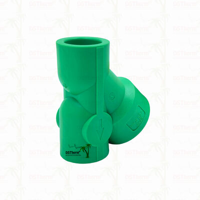 PPR Strainer Valve PN25 Kompaktowy zawór filtracyjny w kształcie Y 20 32 mm dla systemów wodociągowych