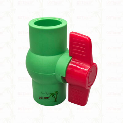 PPR Plastic Ball Valve With Plastic Ball For Plumbing System 20-63mm Zero wycieków