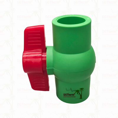 PPR Plastic Ball Valve With Plastic Ball For Plumbing System 20-63mm Zero wycieków