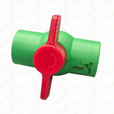 PPR Plastic Ball Valve With Plastic Ball For Plumbing System 20-63mm Zero wycieków