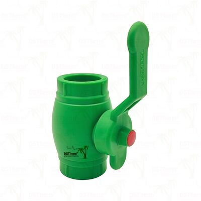 PPRCT zawór kulkowy PPR zawór miedziany-kulkowy z rękojeścią żelazną PN25 20-63mm Dostosowywalny