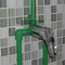 Trzy sposoby Czterodrożny zawór prysznicowy z mieszaczem Ppr z chromowanym panelem uchwytu